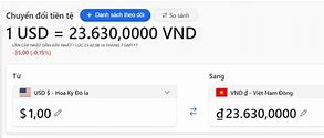 1 Đô Bằng Bao Nhiêu Tiền Việt Ngân Hàng Vietcombank